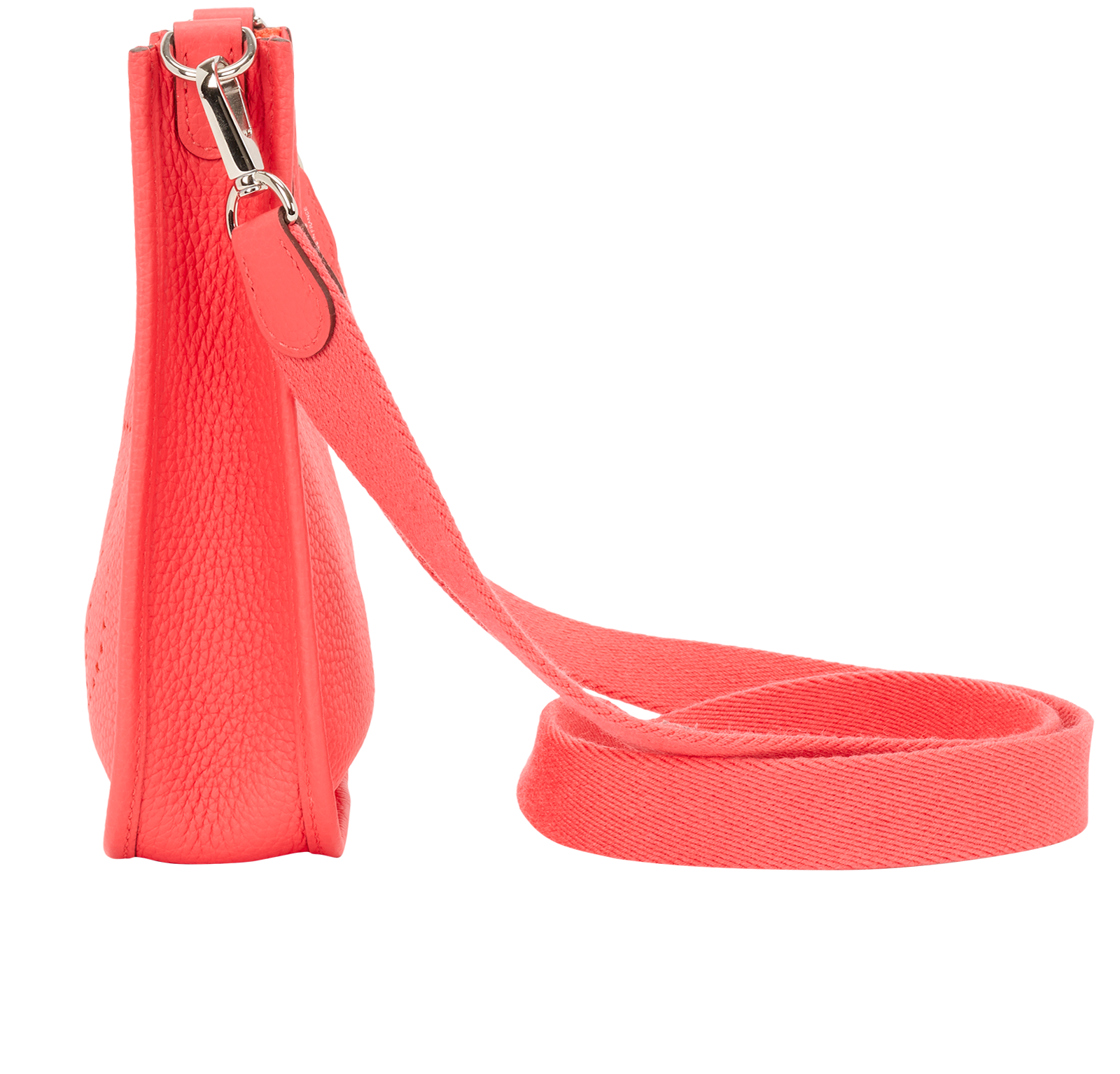 Evelyne 16 In Clemence Texas Rose, &pound;2,100, Handbags, Pink, Leather, Bottom view